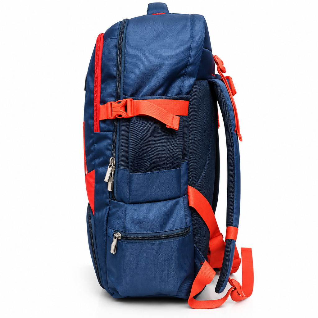 Travel Backpack for Men & Women | Stylish & Spacious Backpack for Trips & Journeys | Navy Blue