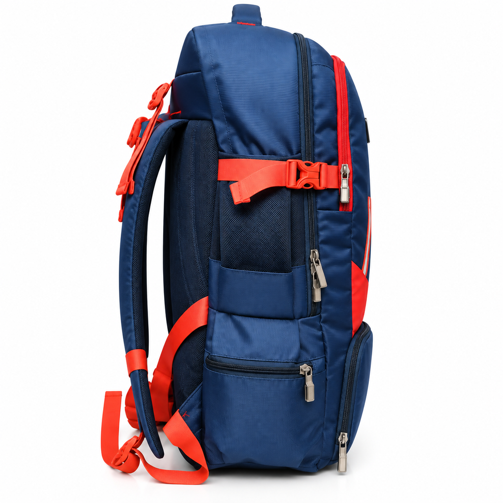 Travel Backpack for Men & Women | Stylish & Spacious Backpack for Trips & Journeys | Navy Blue