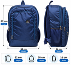 Classic Edge Casual Backpack – Navy
