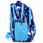 Dynamic Lines Stylish Backpack – Blue