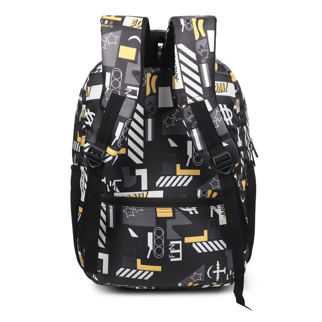 Divjot GraphiX Pro  School Backpack – Large, Durable & Stylish | Multi-Compartment Bag