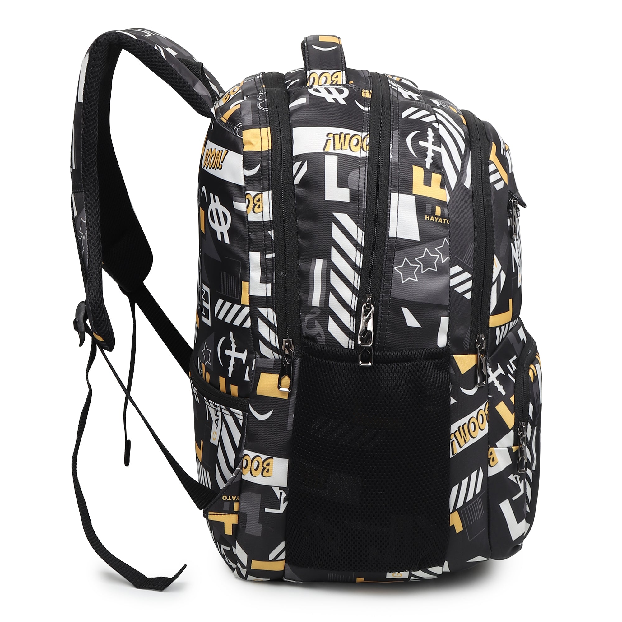 Divjot GraphiX Pro  School Backpack – Large, Durable & Stylish | Multi-Compartment Bag