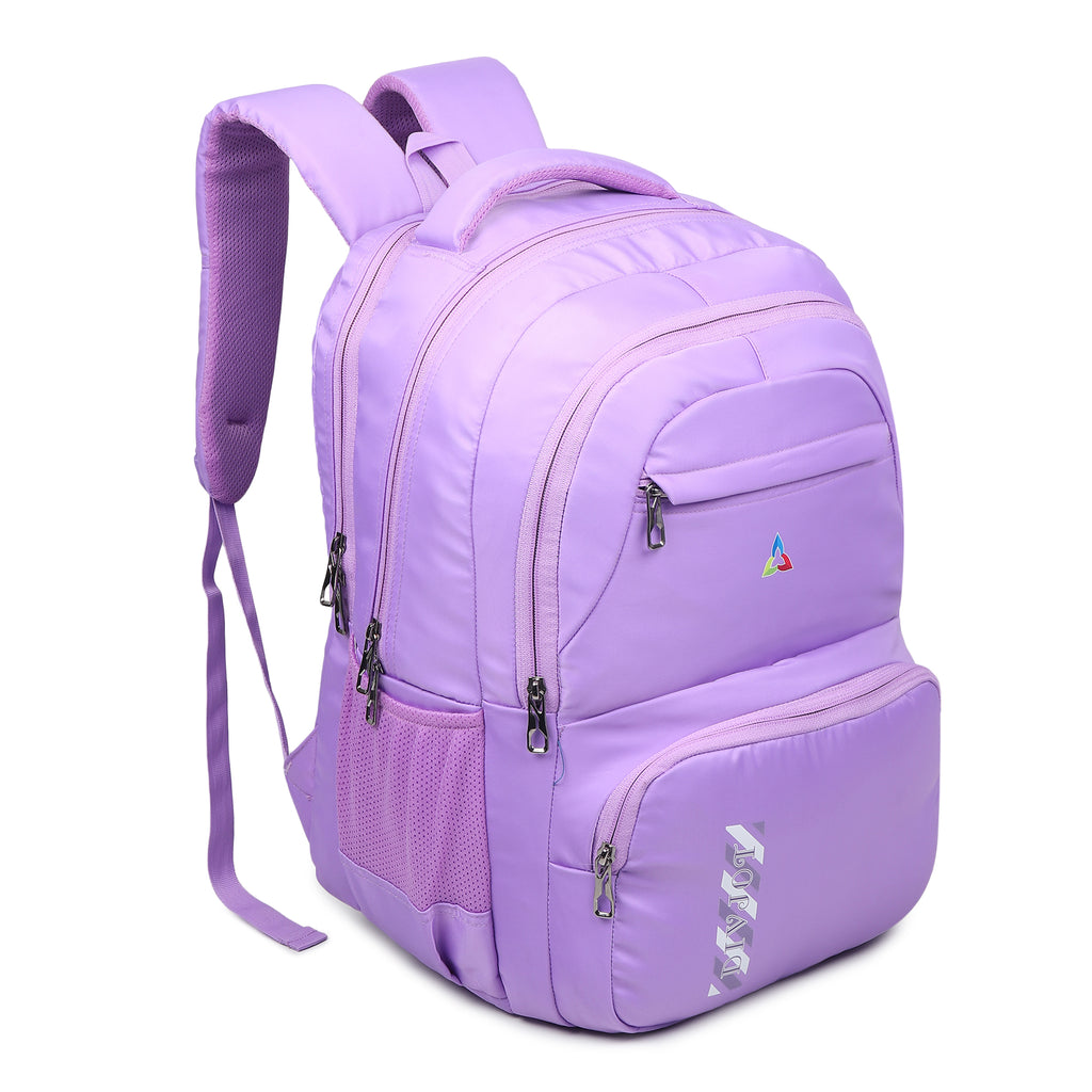 Divjot Lavender Luxe  School Backpack for Girls – Lightweight, Spacious & Stylish