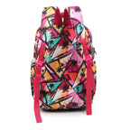 Divjot 🌴 Tropical Splash Adventure Backpack – Vibrant Palm Art School & Travel Bag