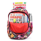 Divjot 🌴 Tropical Splash Adventure Backpack – Vibrant Palm Art School & Travel Bag