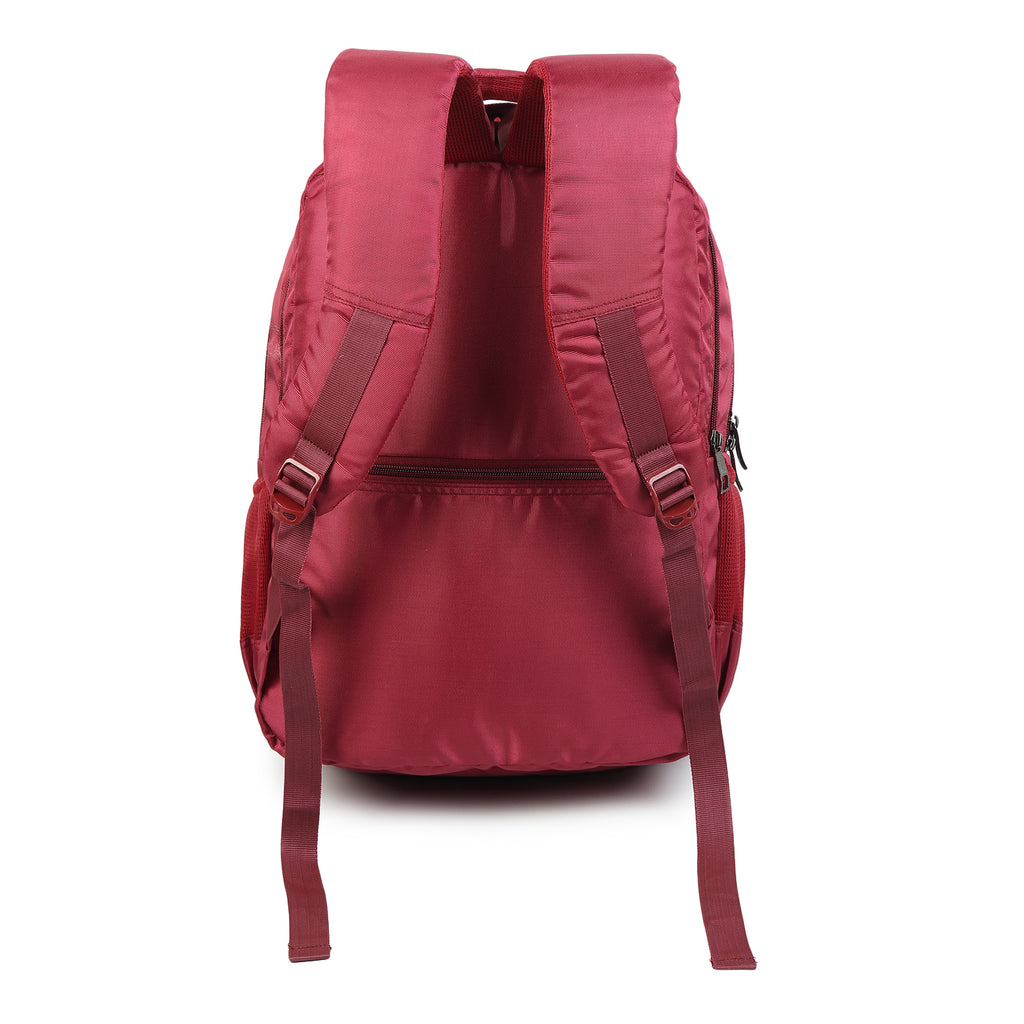 Divjot 🔥 “Crimson Core Pack – Classic Maroon School Backpack”