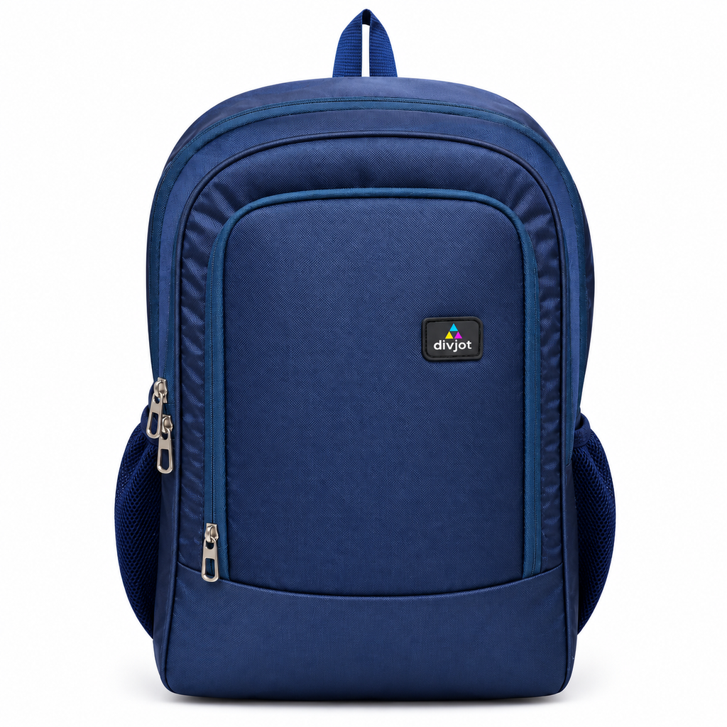 Classic Edge Casual Backpack – Navy