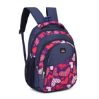 Trendy Block Print School Backpack