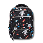 Space Orbit Stylish School Backpack – Black