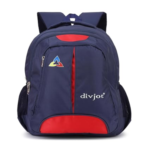 30L Atomic Dx Casual Backpack College & Office Bag Navy Blue & Red