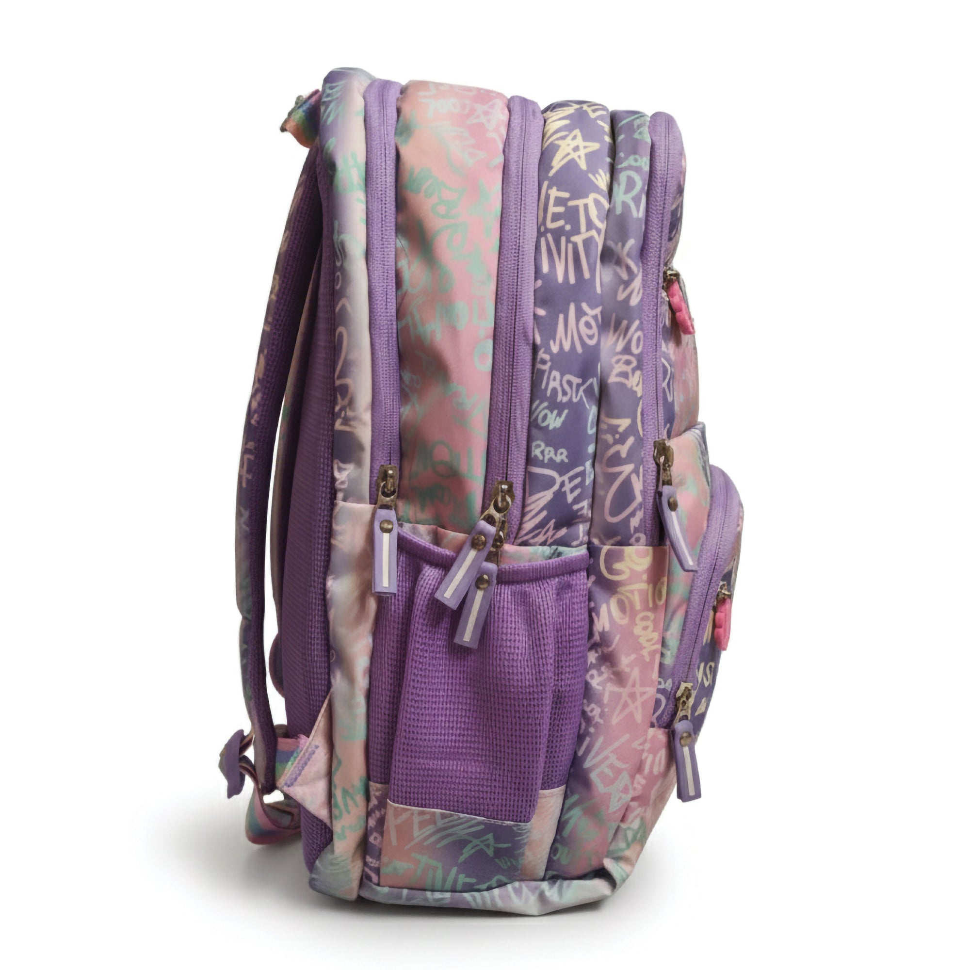 Purple hue Multi-Pocket School Backpack