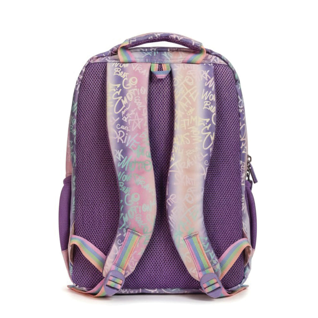 Purple hue Multi-Pocket School Backpack